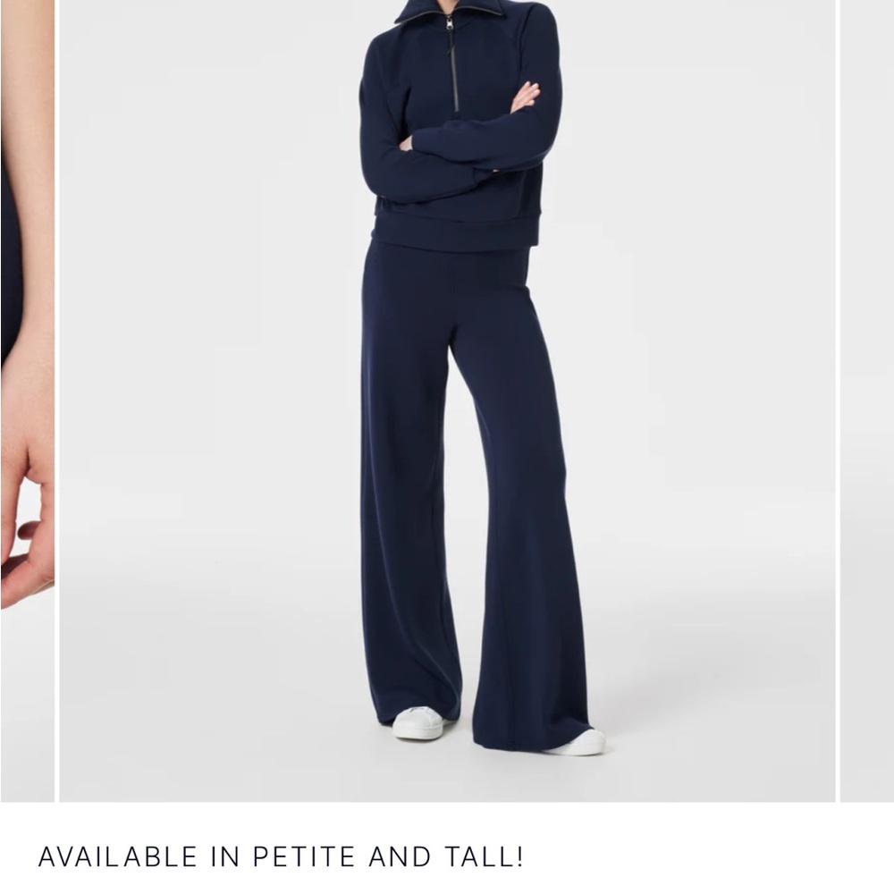 SPANX air essentials navy pant